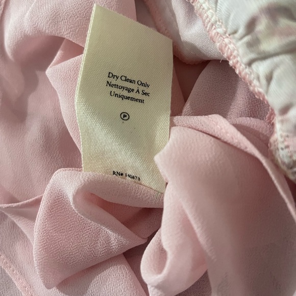 💕HOT💕NWT LoveShackFancy Zietta One Shoulder Dress in Dusty Amethyst Sz 10 - Picture 15 of 16